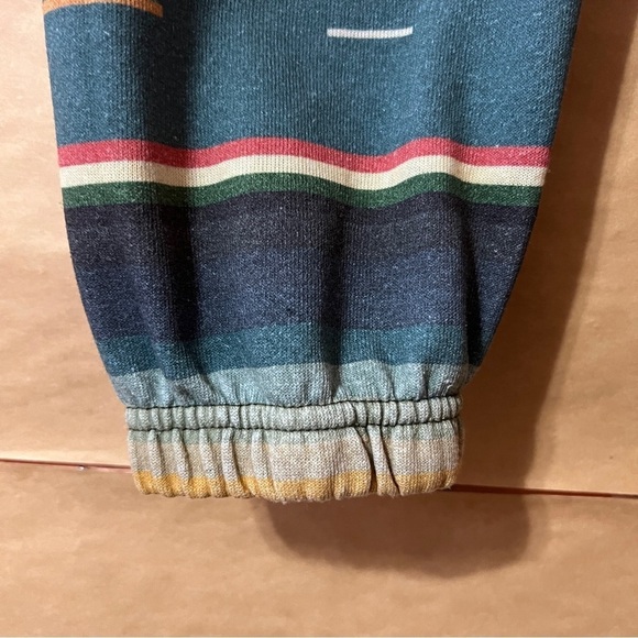 Aviator Nation Serape Tulum Bolt Stitch Sweatpants Pull-On Pants Stripe Size XS - Picture 8 of 14